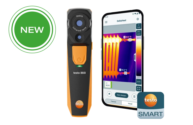 testo 860i – Bežična termalna  kamera za pametne telefone